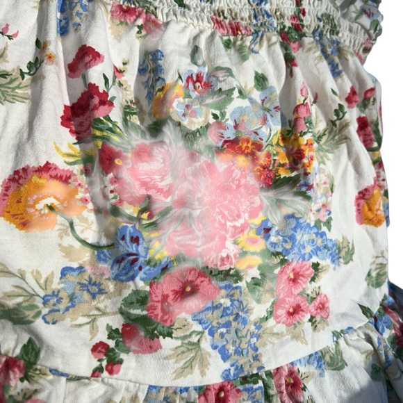 Ralph Lauren Multicolor Floral cabbage rose  Dress 6M - Picture 5 of 5